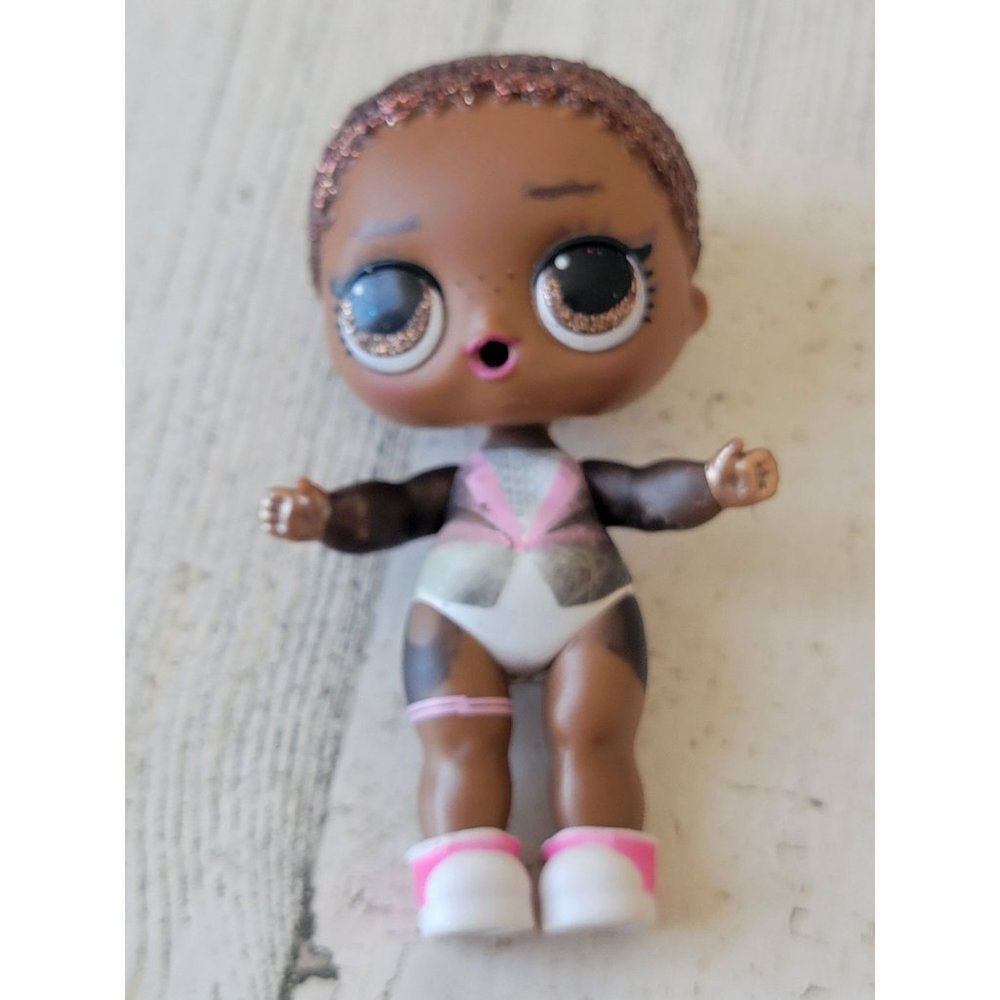 2018 MGA glitter mini doll girl‎ toy figure pink white